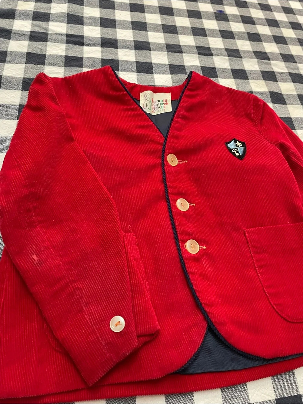 Vintage Tommy alpren Togs Blazer 3T